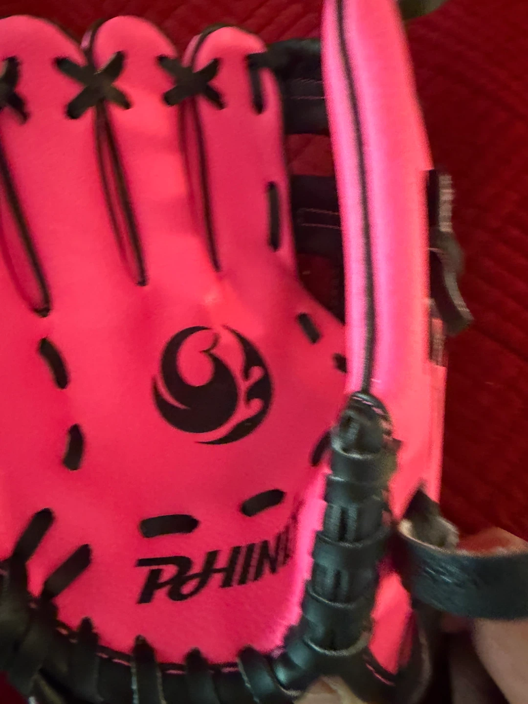 PHINIX Baseball Glove Tee Ball Mitts for Kids Play & Training 9” - photo 5
