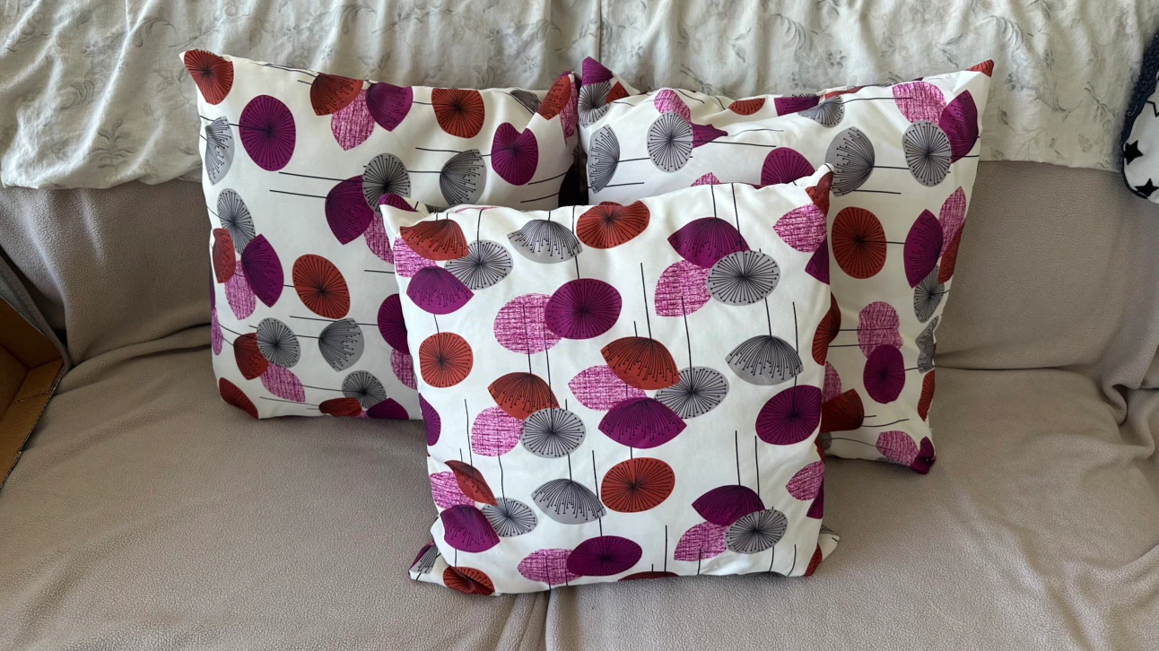Set of 3 Decorative Throw Pillows