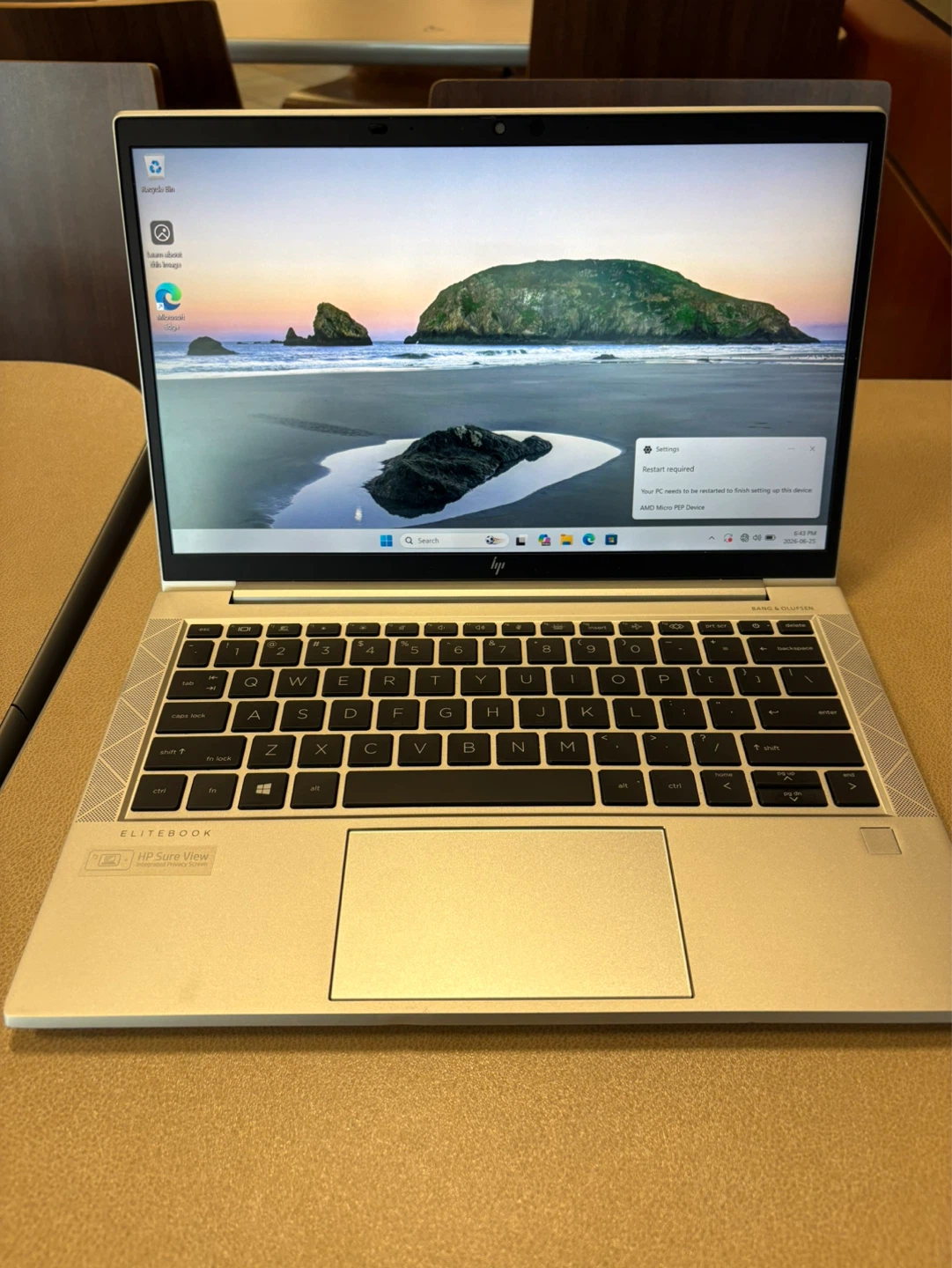 HP 835 G7 8 core Ryzen 7 PRO 4750u/16gb RAM/512GB SSD