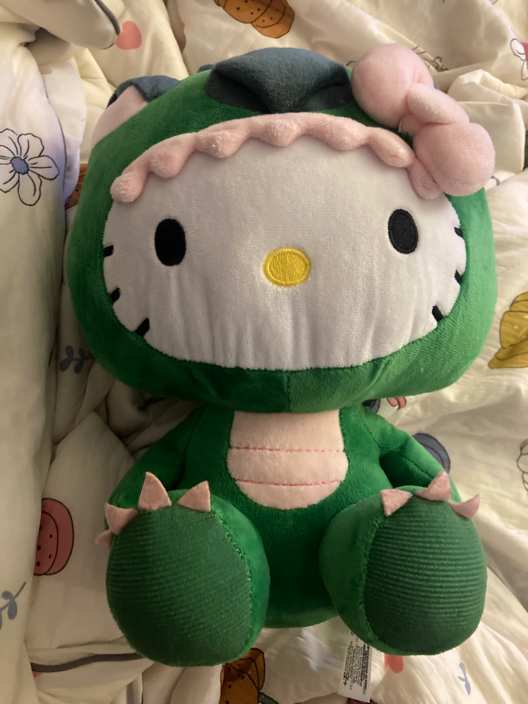 official sanrio fiesta hello kitty green dragon