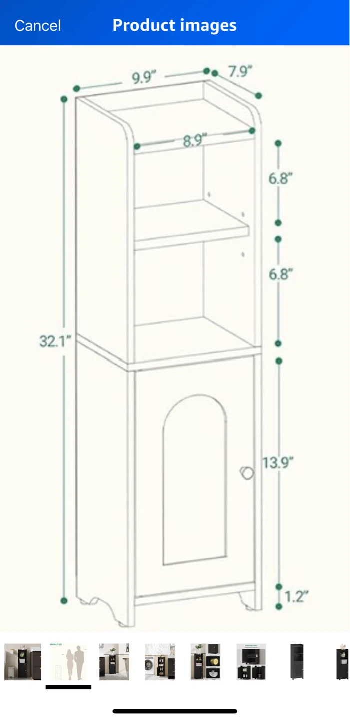 New Narrow Storage Cabinet - photo 5