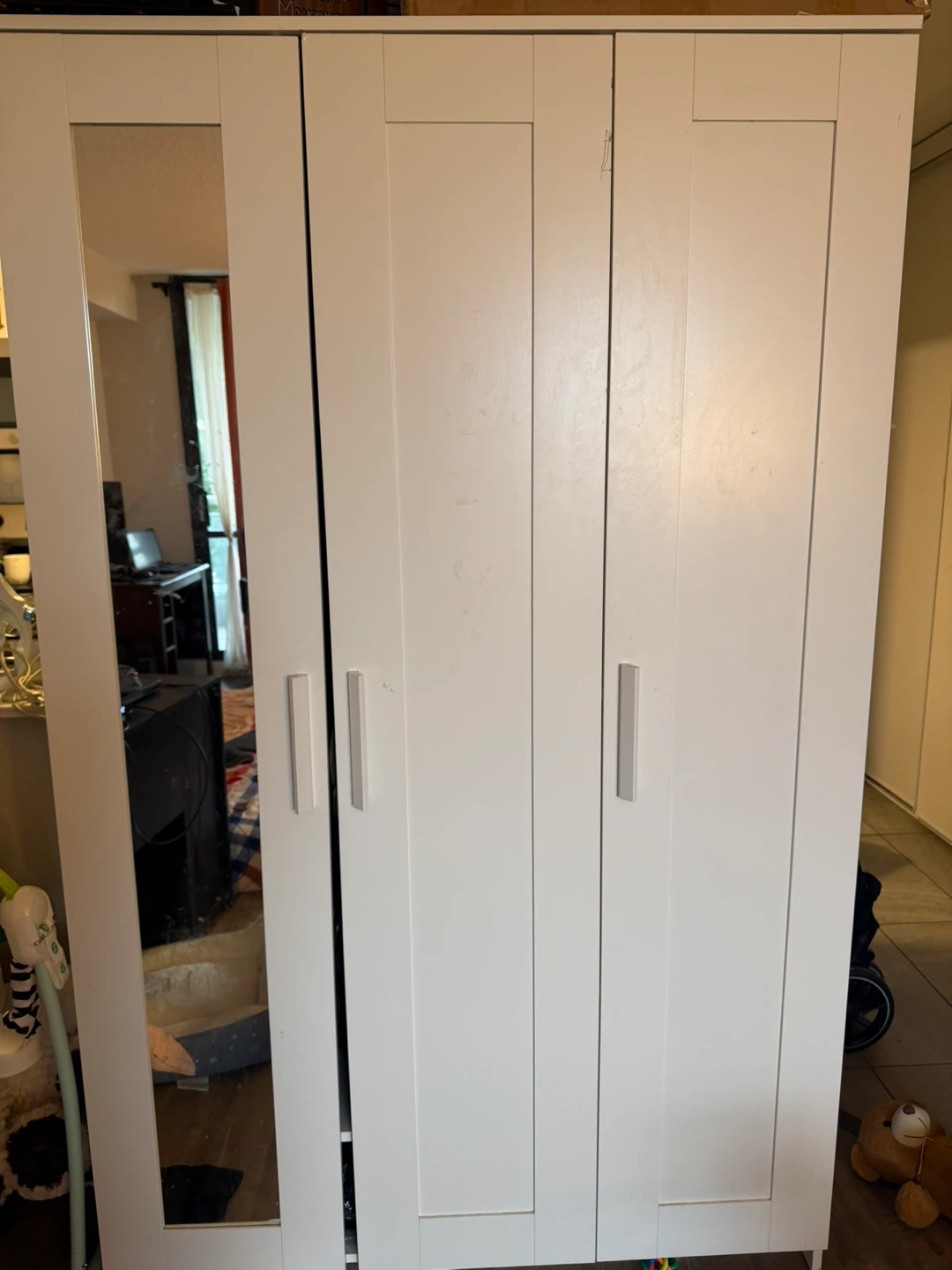 Ikea Brimnes Wardrobe with 3 doors