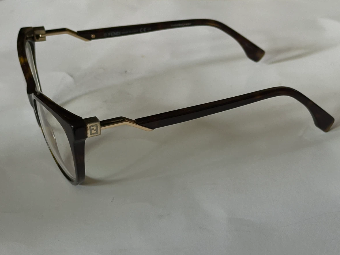 Authentic Fendi Tortoise & Gold Glasses Frames - photo 2