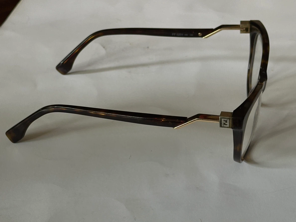Authentic Fendi Tortoise & Gold Glasses Frames - photo 4