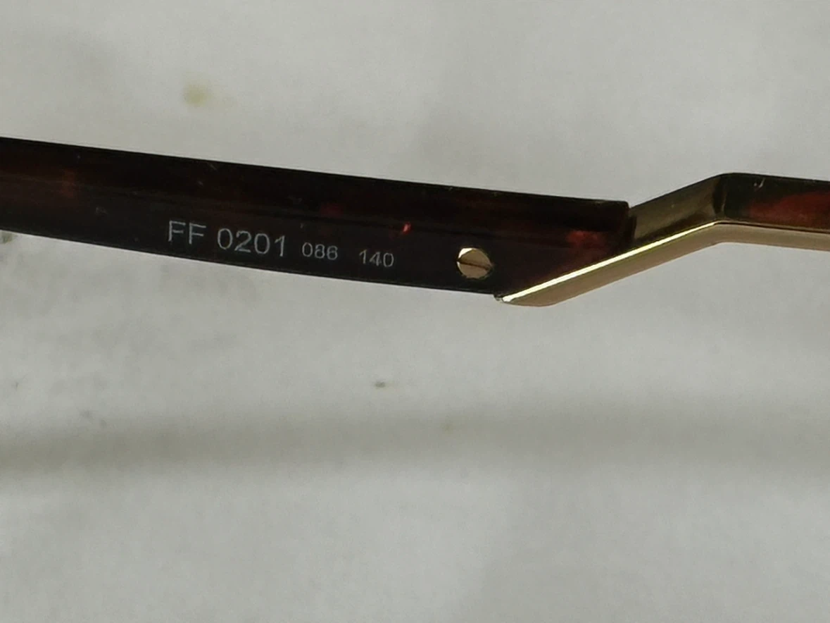Authentic Fendi Tortoise & Gold Glasses Frames - photo 5