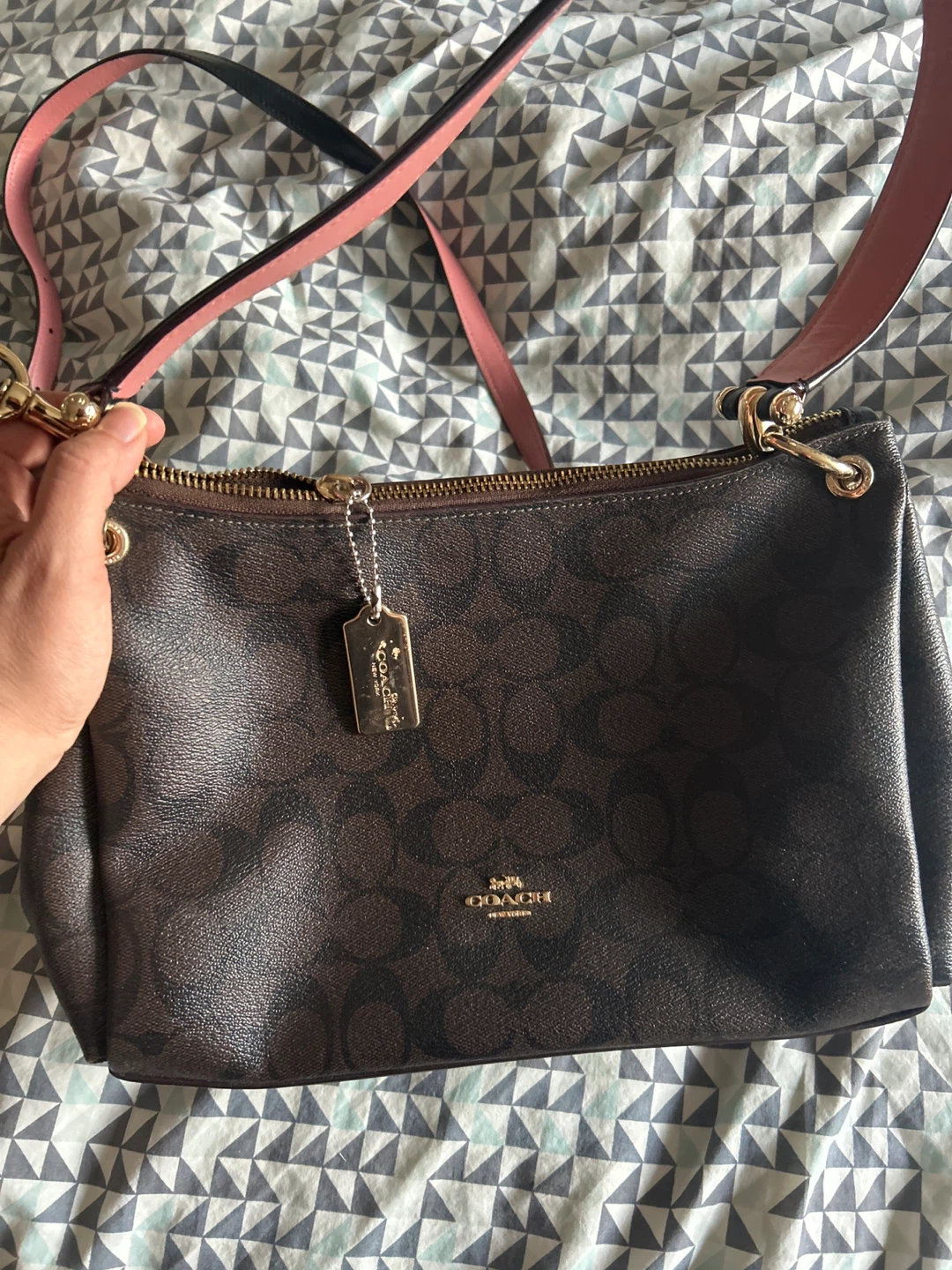 Coach Monogram Shoulder Bag - photo 2