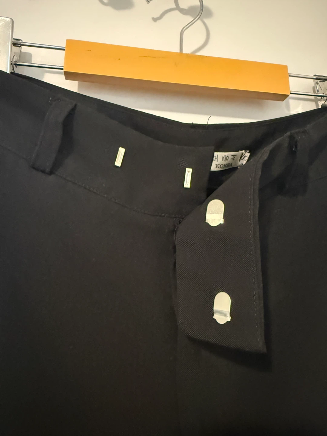 Black Wide Leg Trousers - XS - photo 3