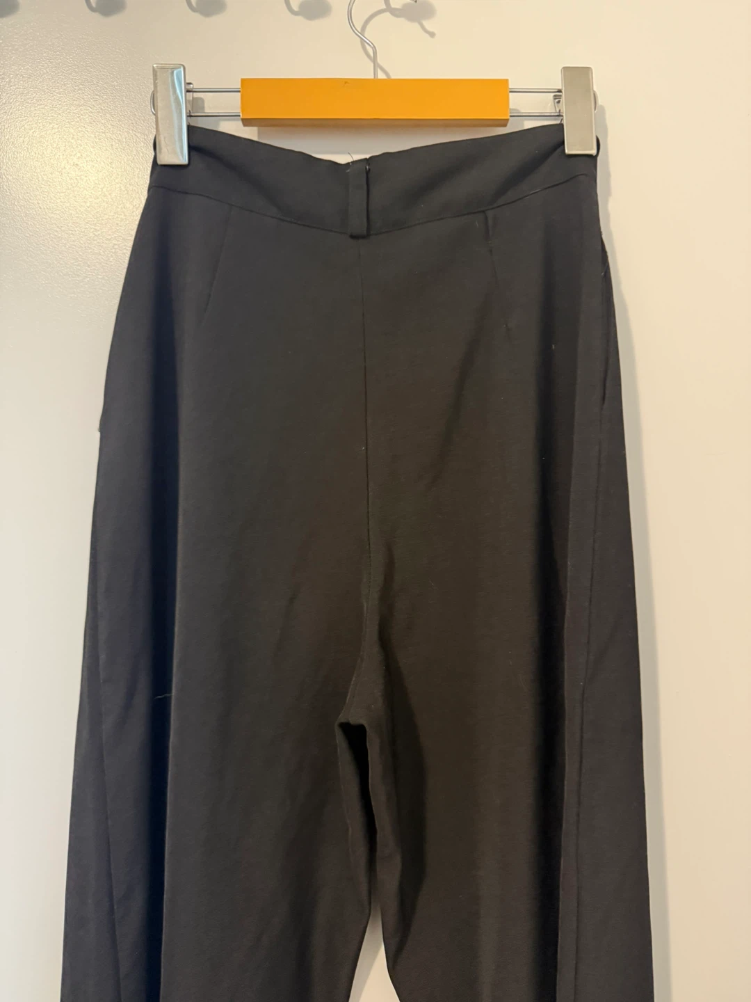 Black Wide Leg Trousers - XS - photo 5