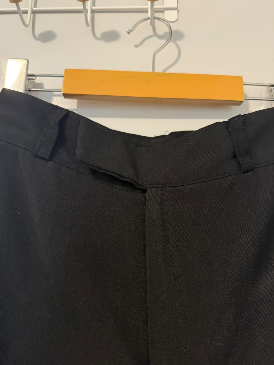 Black Wide Leg Trousers - XS - photo 2