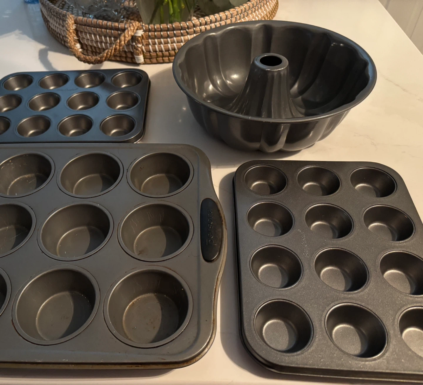 Baking Pans - Muffin, Mini Muffin, and Bundt Pan Set