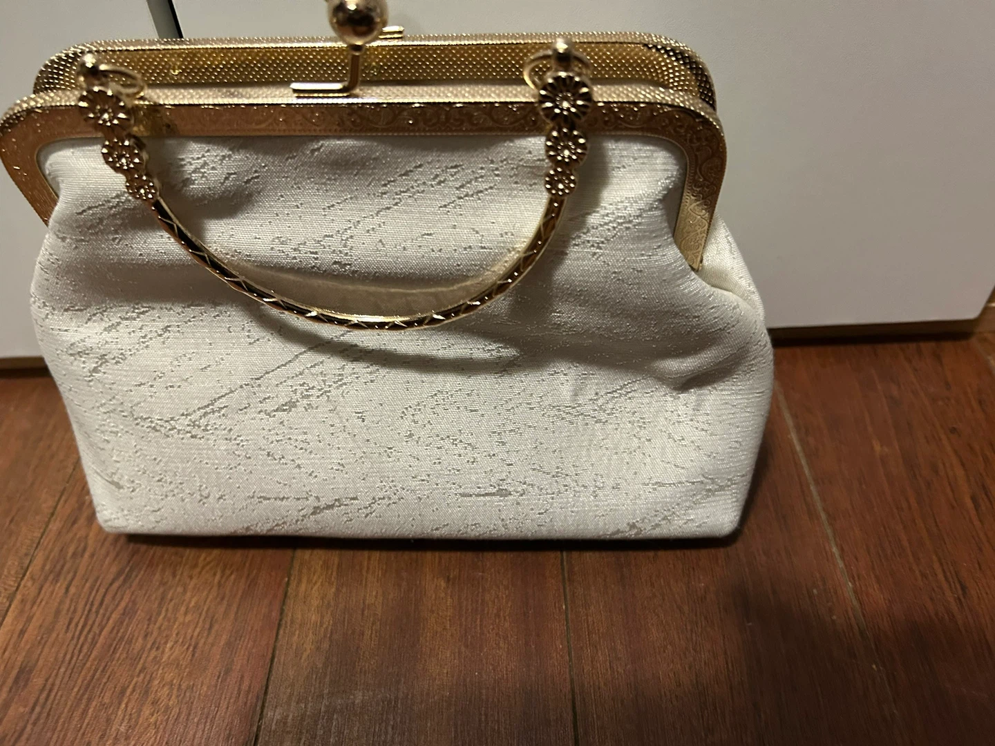 Vintage Elegant Floral Embroidered Evening Clutch Bag - New - photo 5