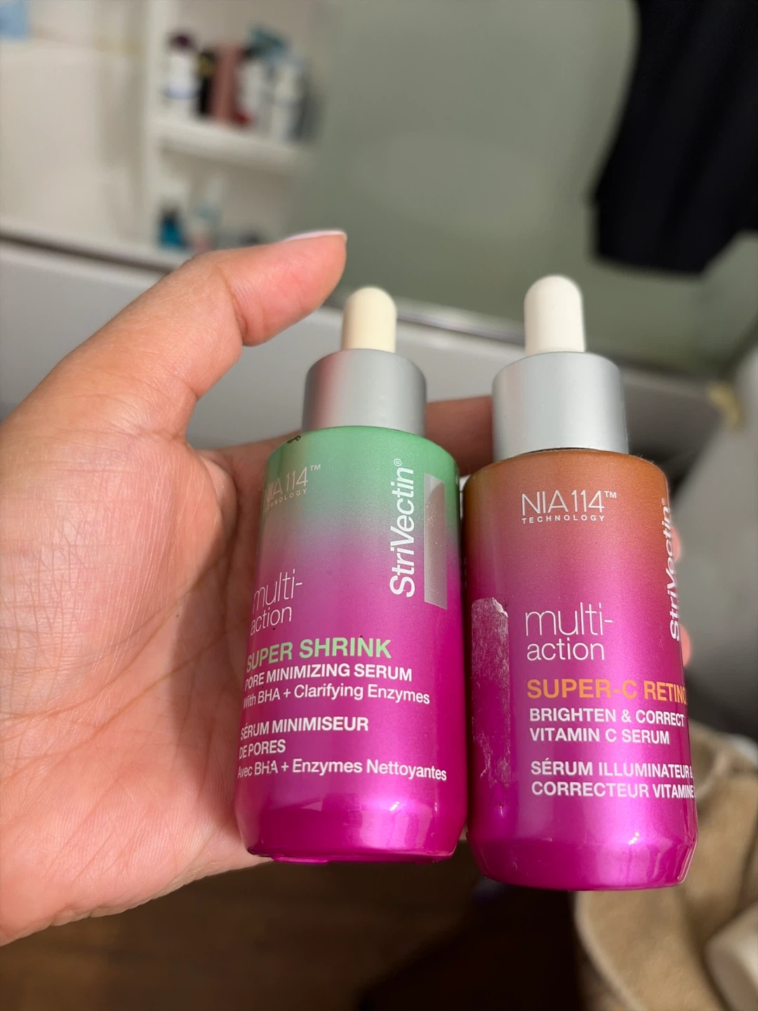 StriVectin Multi-Action Super Shrink & Super-C Retinol Serums