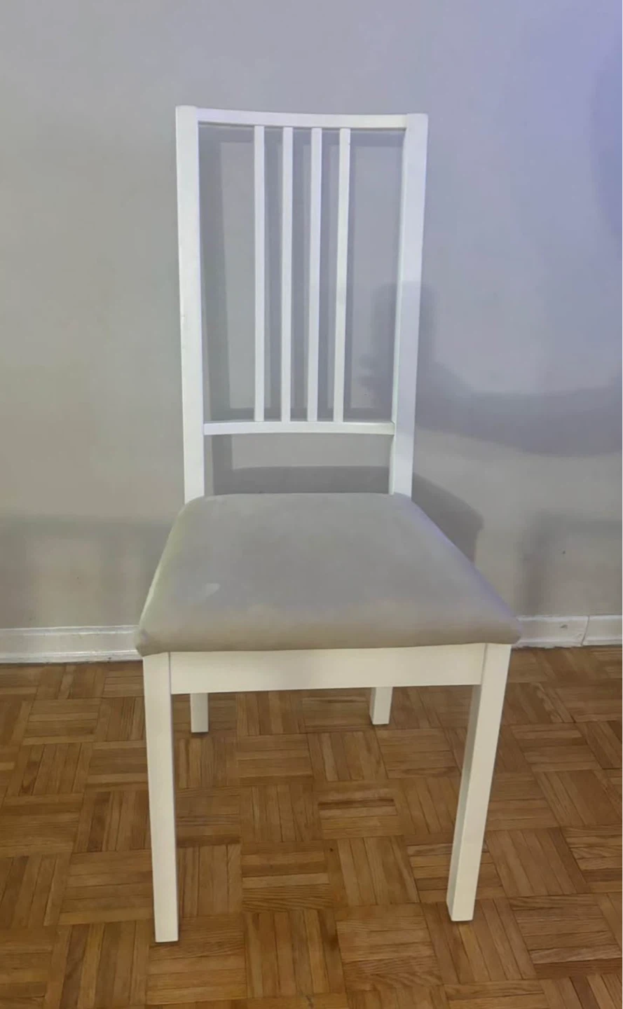 White Dining Chairs - Set of 4 - photo 2