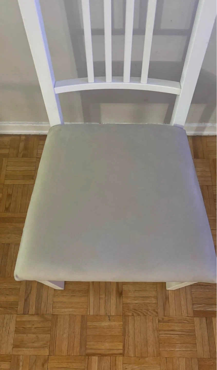 White Dining Chairs - Set of 4 - photo 3