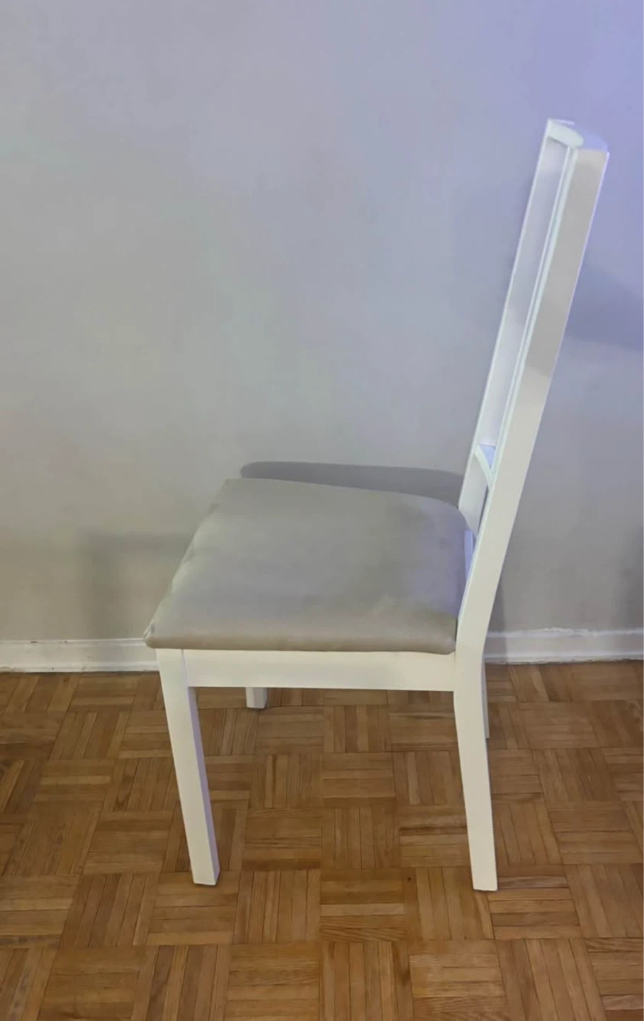 White Dining Chairs - Set of 4 - photo 4
