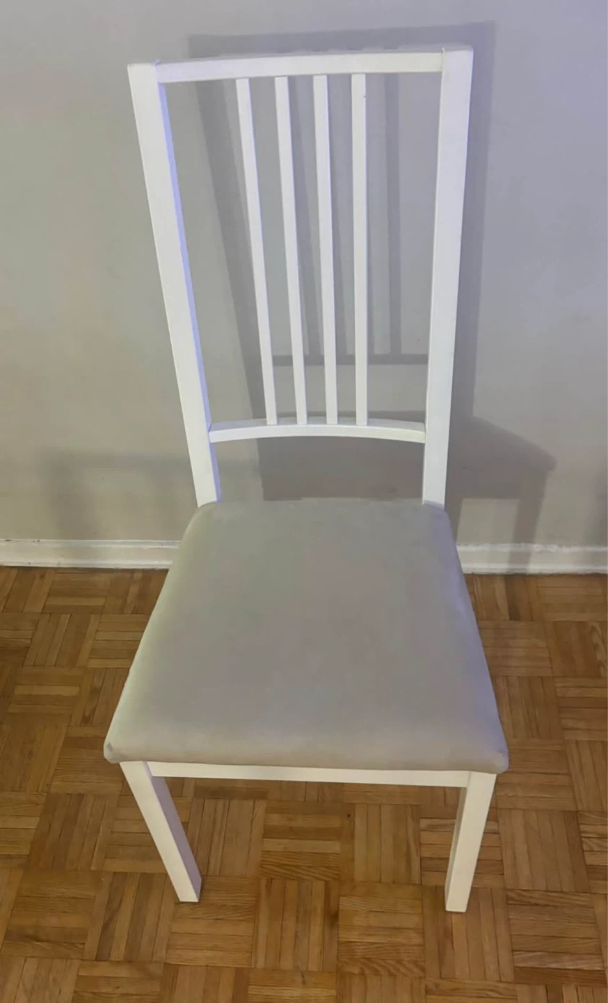 White Dining Chairs - Set of 4 - photo 5