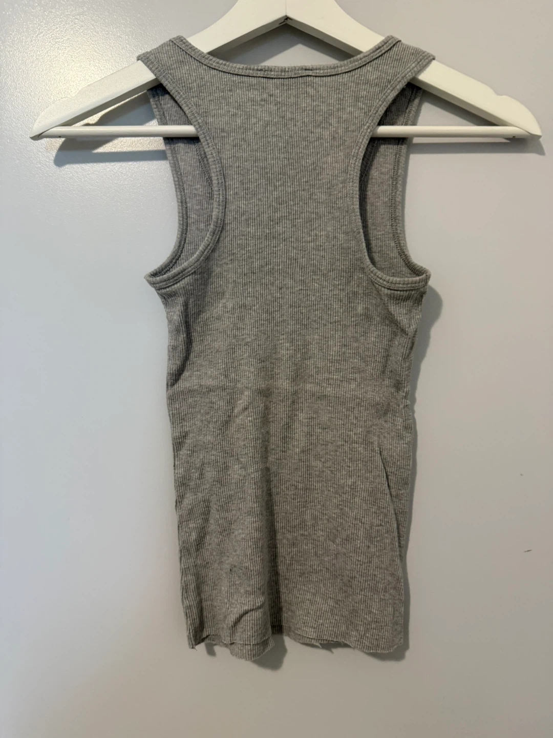 ABOUND Grey Ribbed Tank Top - Size S - photo 3