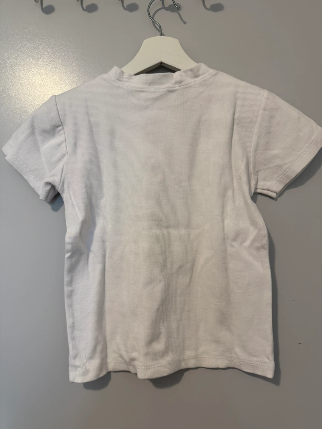 White Baby Tee Slim Fit T-shirt - XS - photo 3