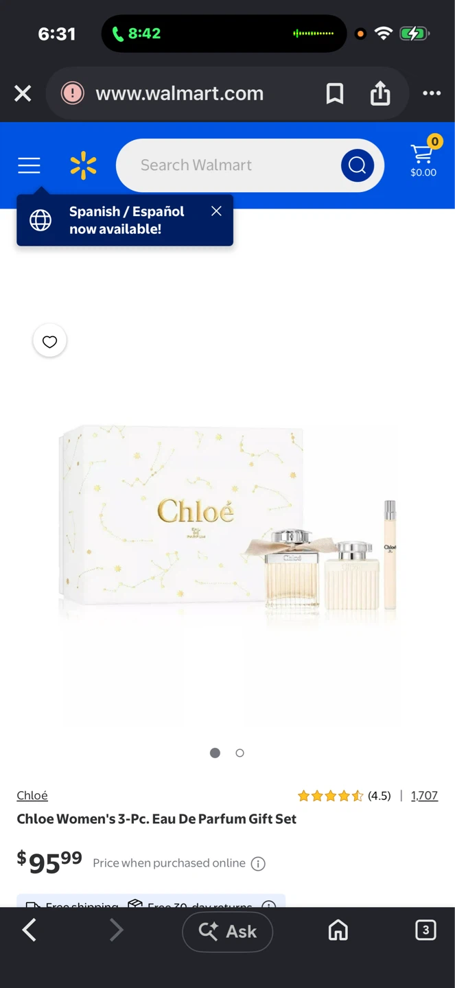 Chloé 3-Pc. Eau De Parfum Gift Set