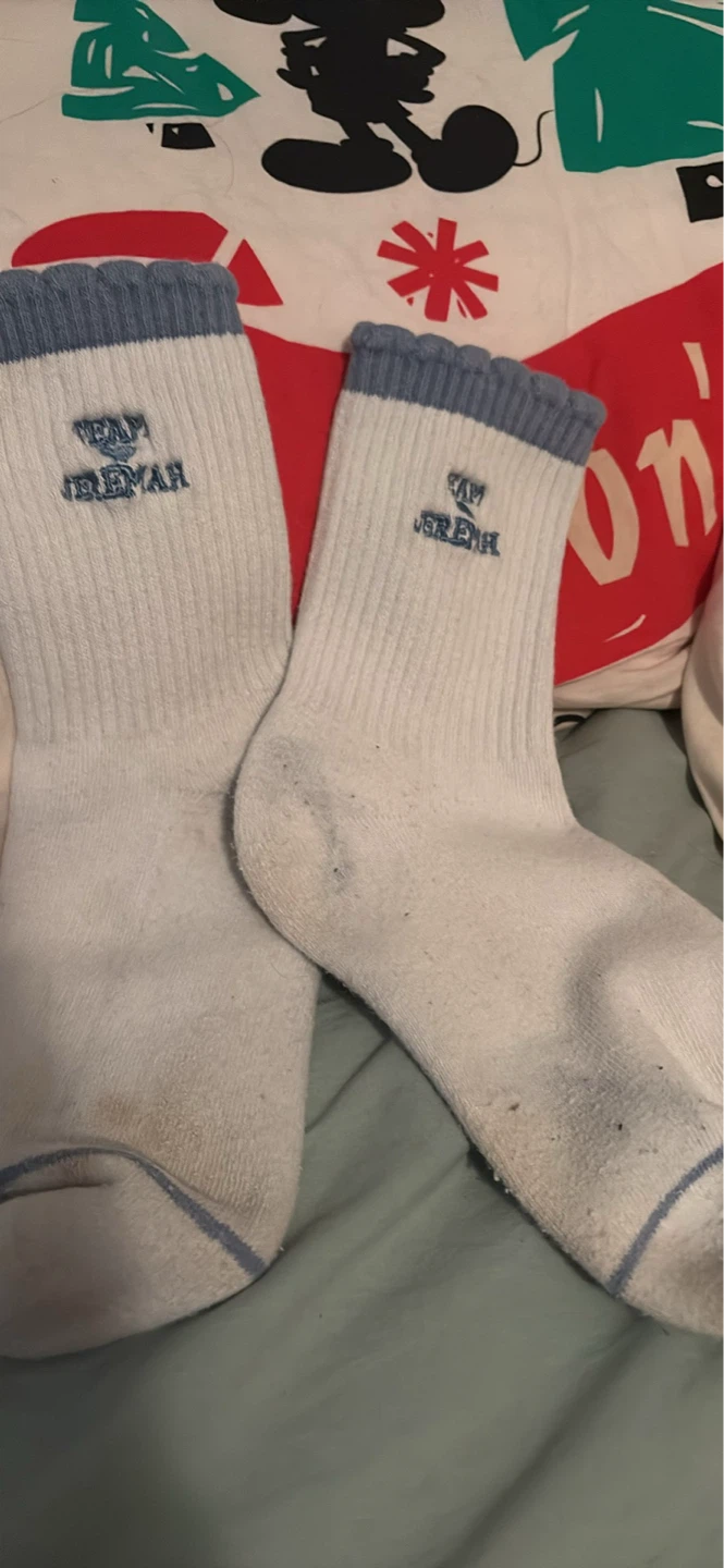Women team Jeremiah socks it’s free has stains