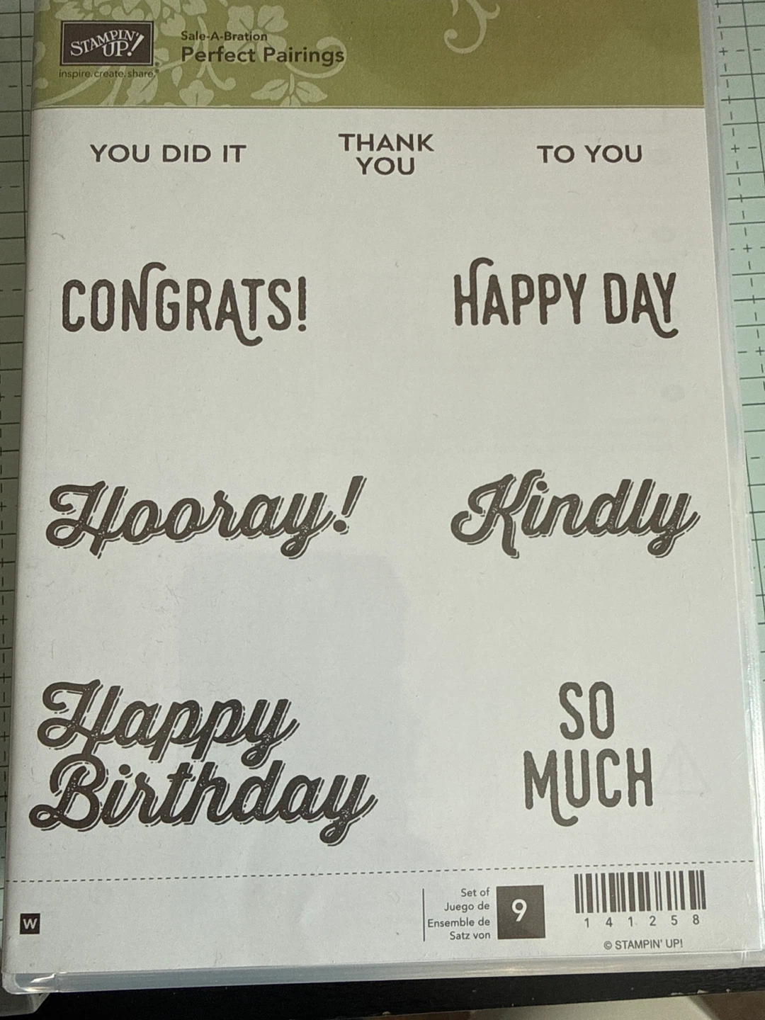Stampin' Up! Perfect Pairings Stamp Set