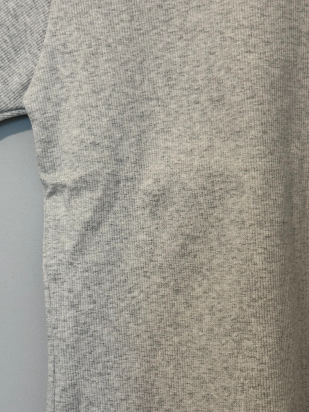 J.P Style Grey Ribbed T-Shirt -XS - photo 2