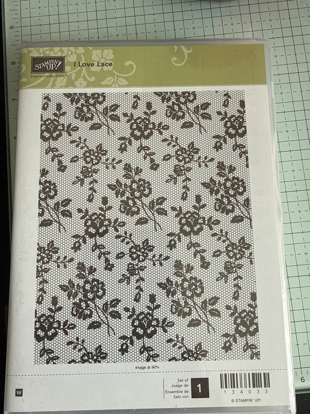 Stampin' Up! "I Love Lace" Stamp Set