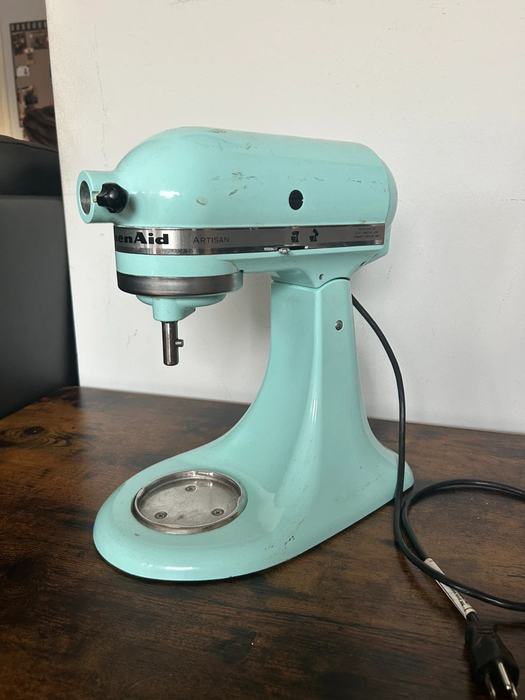 KitchenAid Artisan Stand Mixer - Mineral Water Blue - photo 3