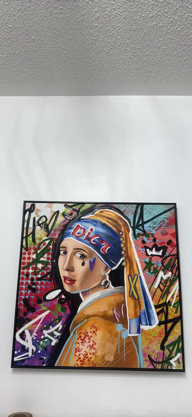 Graffiti Art Canvas Painting - photo 3
