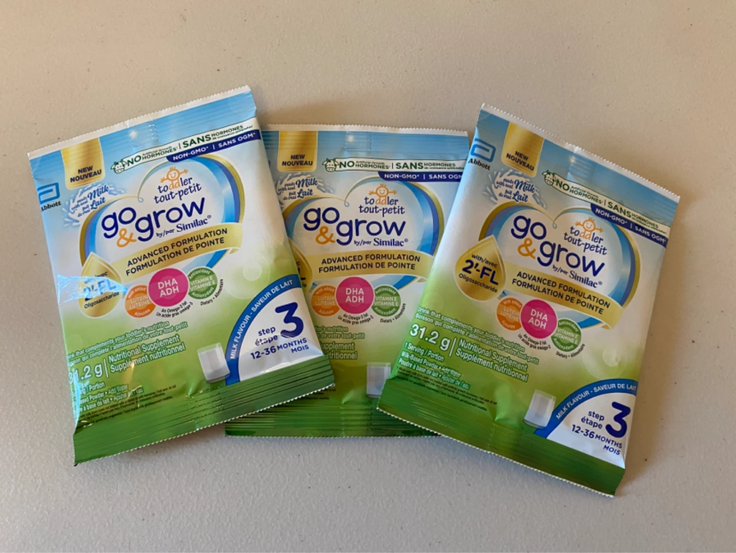 Similac Samples (Step 3, 12-36 months)