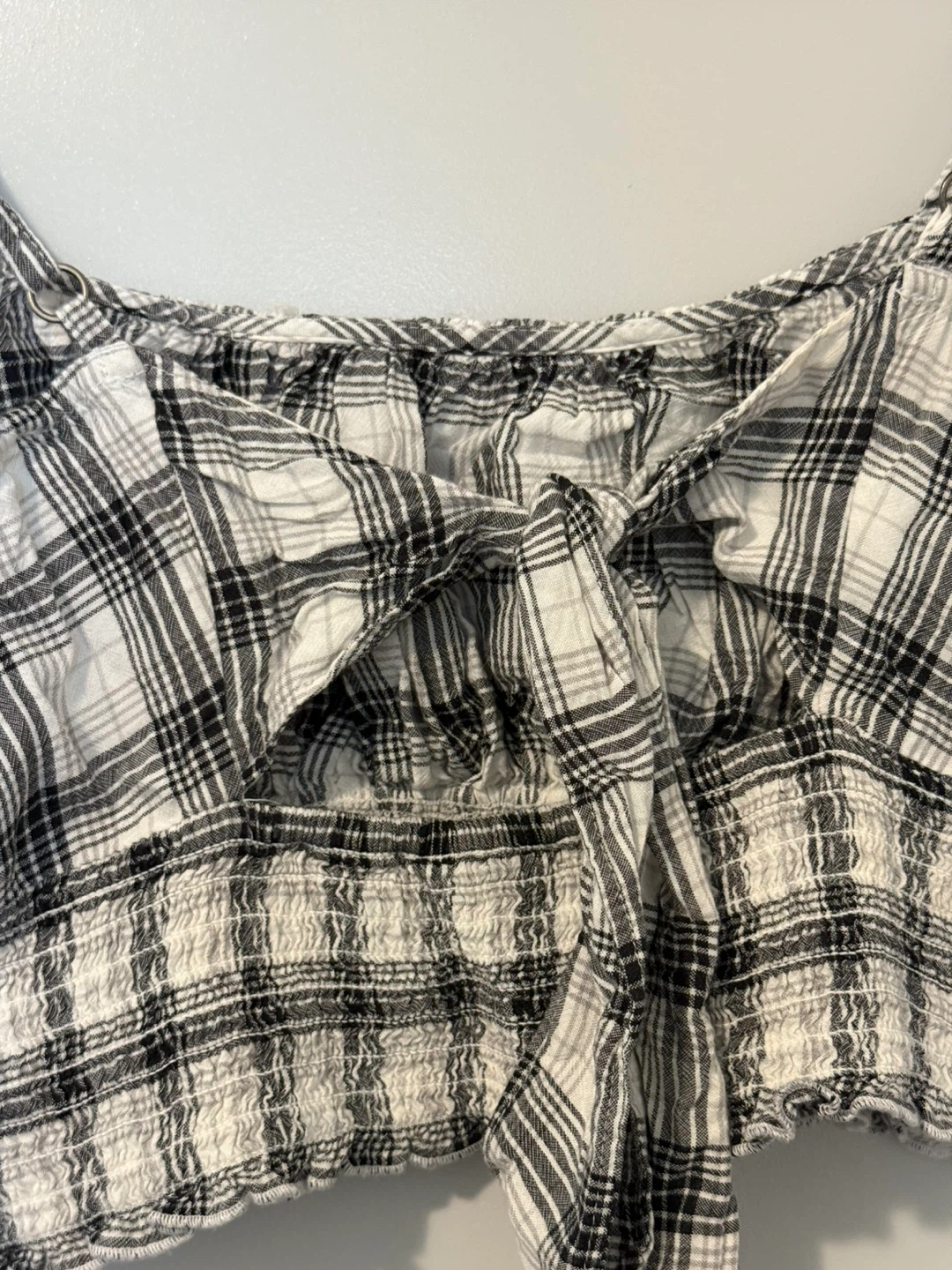 Hollister Plaid Crop Top - photo 3