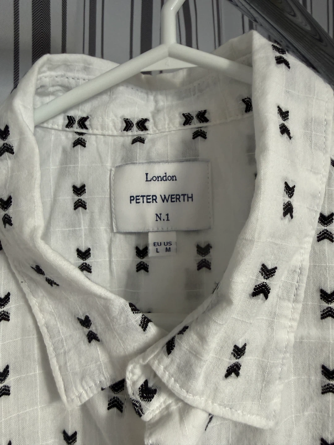 Peter Werth Short Sleeve Button-Up summer Shirt - photo 2
