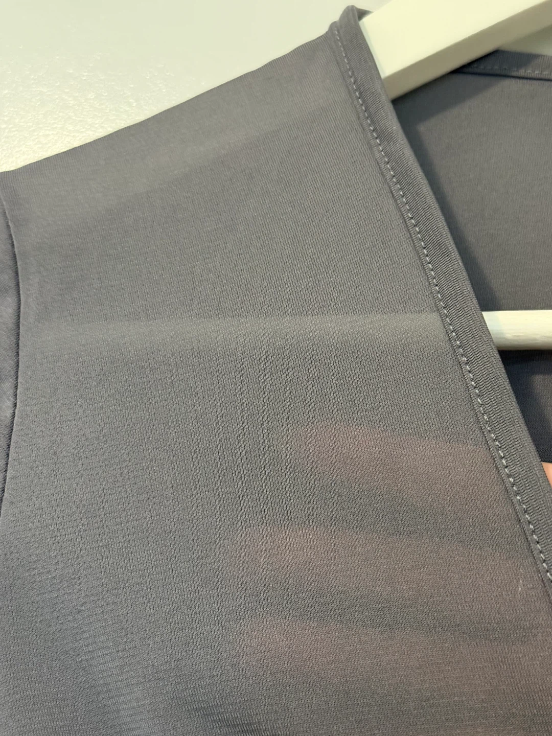 Errorist Grey Ruched Tie-Front Crop Top - photo 3