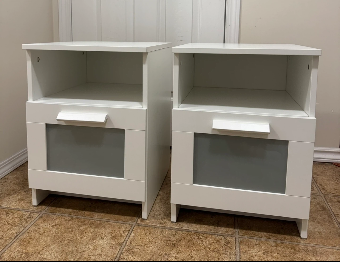 IKEA BRIMNES Nightstand - White - photo 2