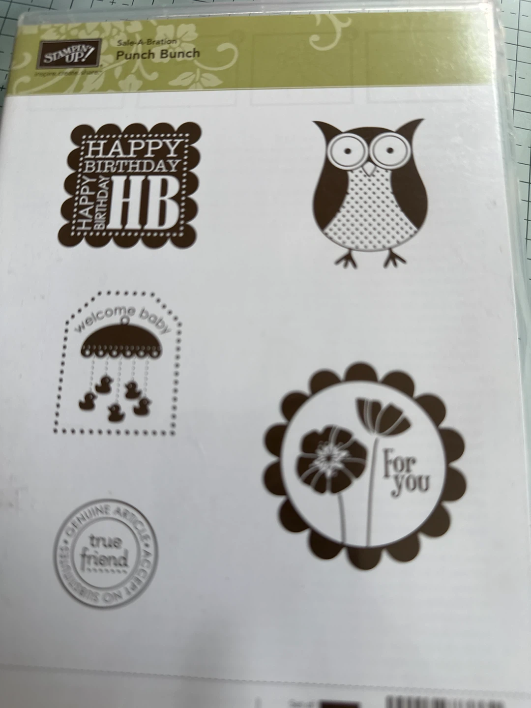 Stampin' Up! Punch Bunch Stamp Set