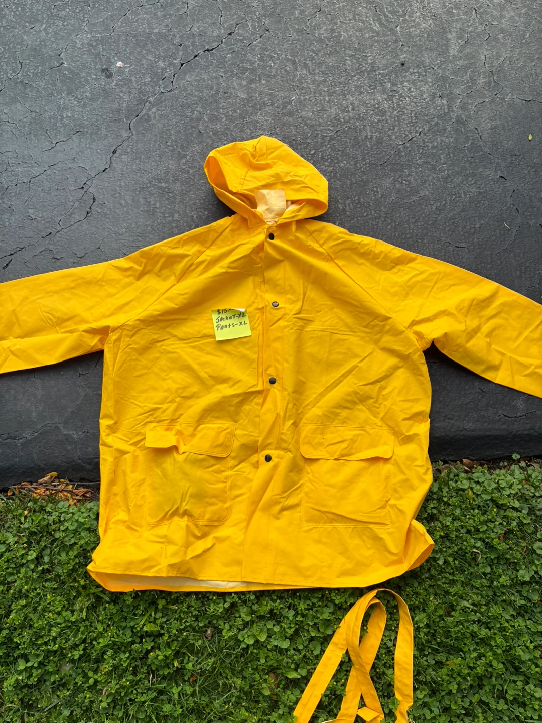 Raincoat and Bib Pants Set - photo 3