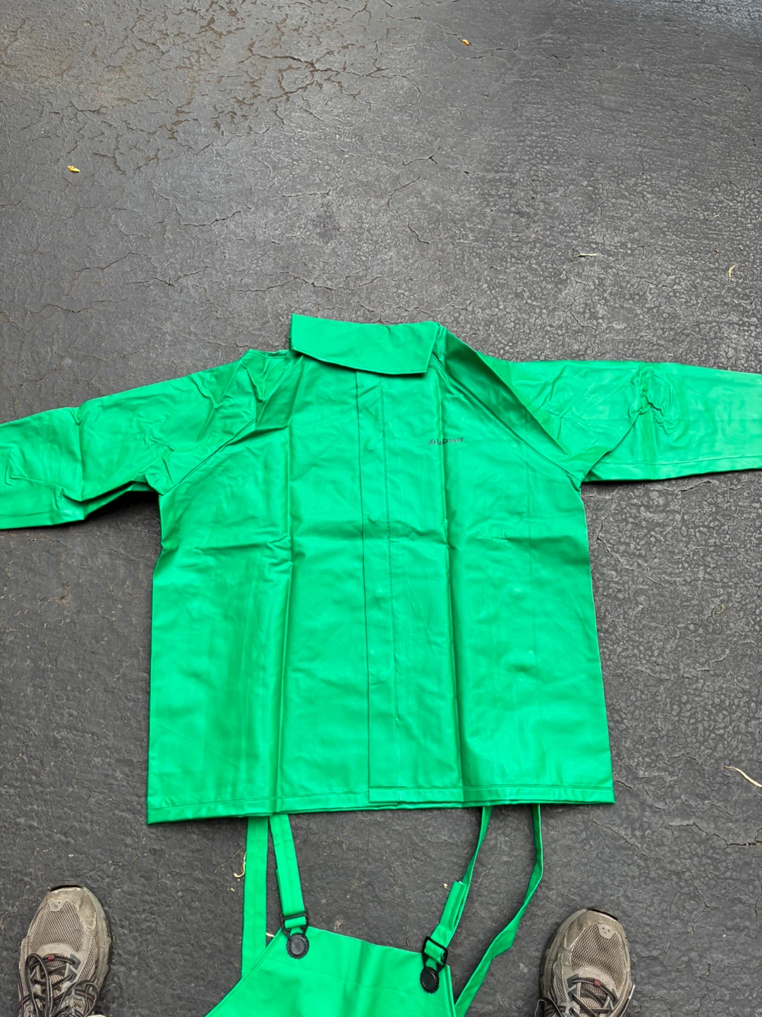 Raincoat and Bib Pants Set