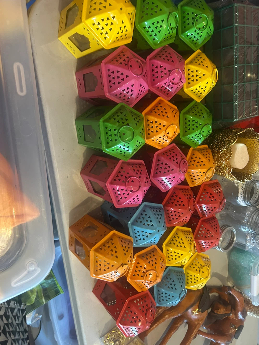 Metal Lantern Tealight Holder