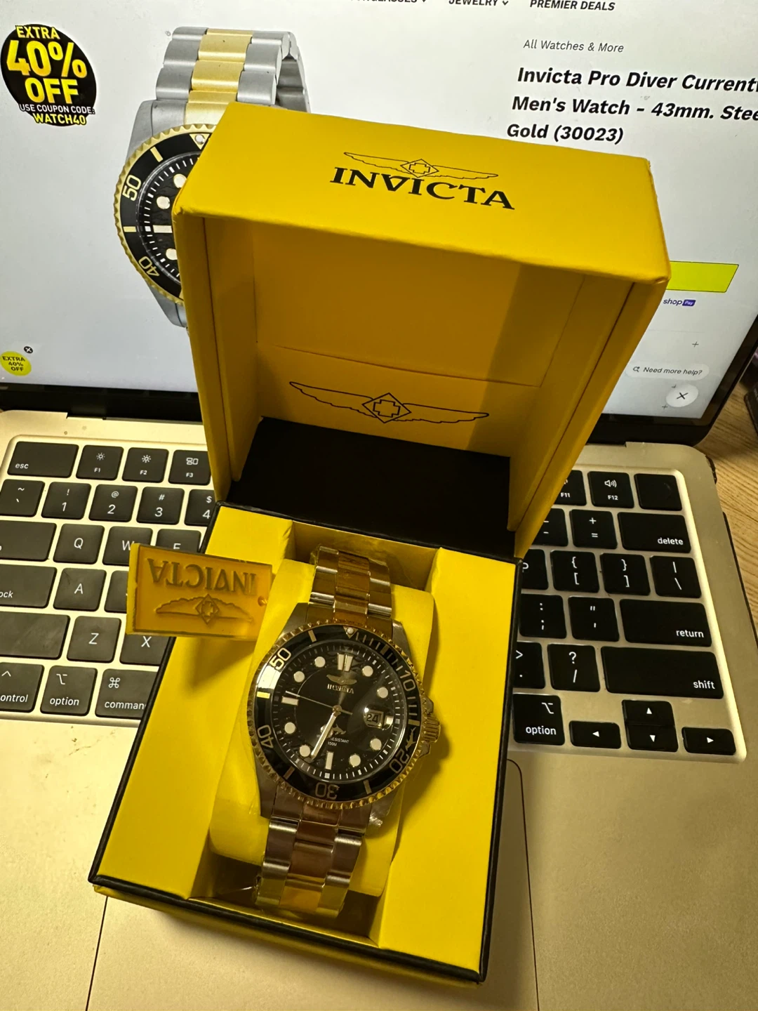 Invicta Pro Diver Currentwave Men's Watch - 43mm - photo 2