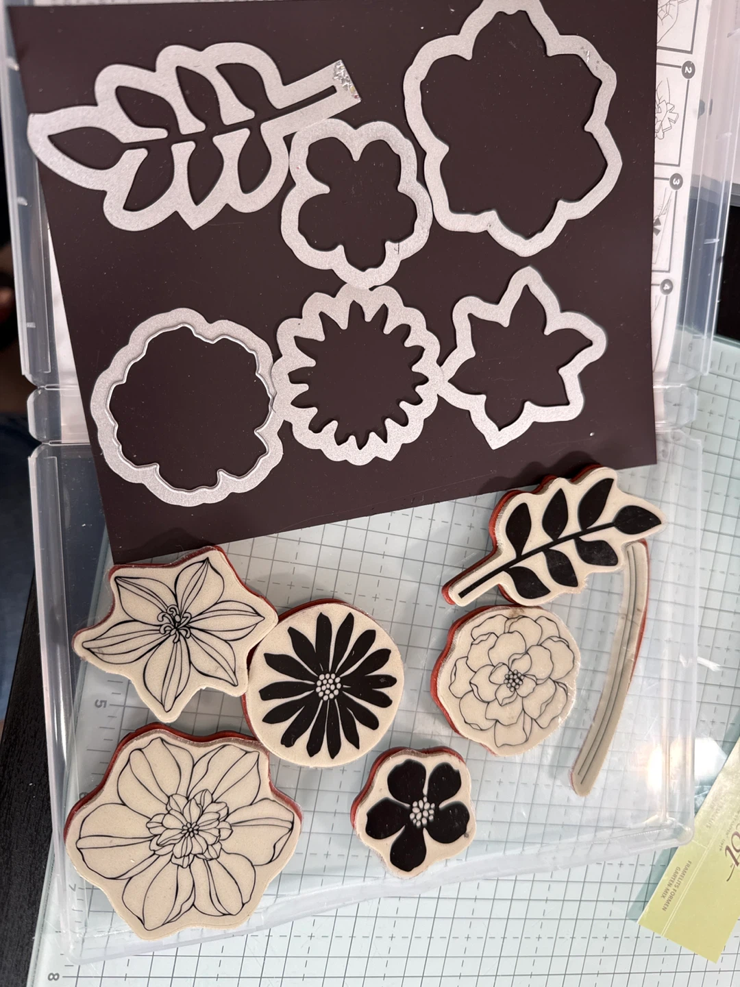 Stampin' Up! Secret Garden Stamp and Die Set