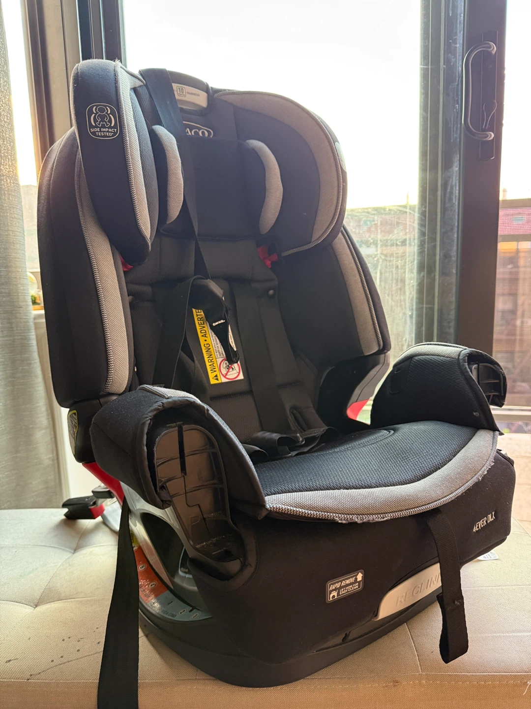 Graco 4Ever DLX All-in-One Convertible Car Seat + Booster - photo 2