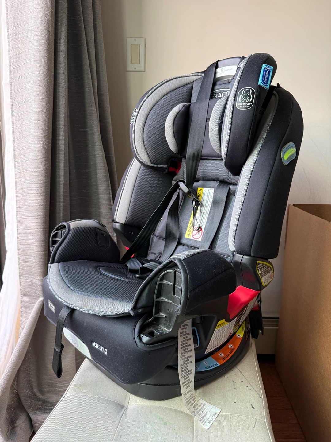 Graco 4Ever DLX All-in-One Convertible Car Seat + Booster - photo 4