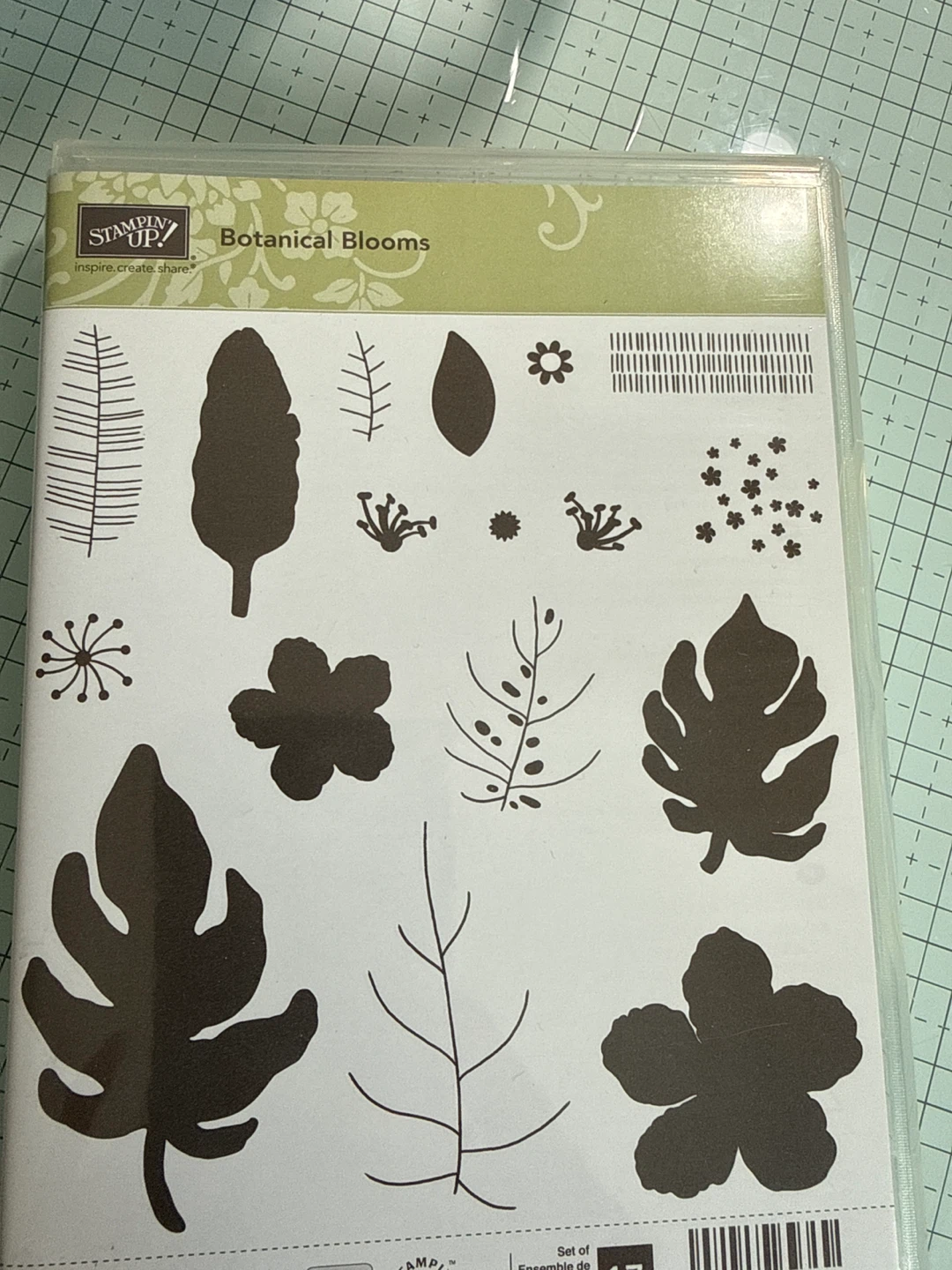 Stampin' Up! Botanical Blooms Rubber Stamp Set