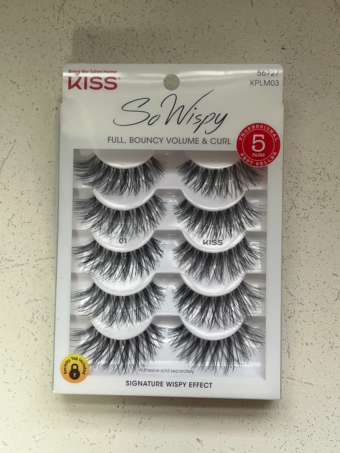 KISS So Wispy 5 Pairs False Eyelashes