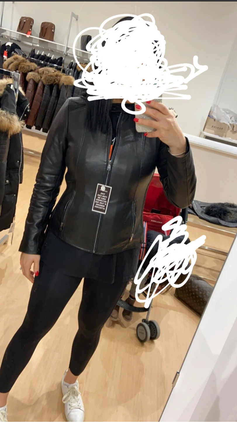 Small Black Leather Jacket