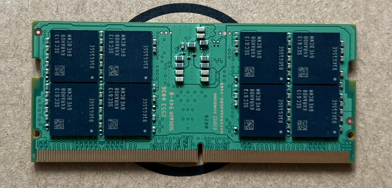 Samsung 32GB DDR5-5600 SODIMM RAM - photo 2