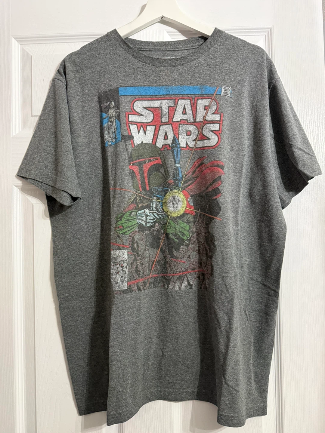 Star Wars Boba Fett Comic Cover T-Shirt