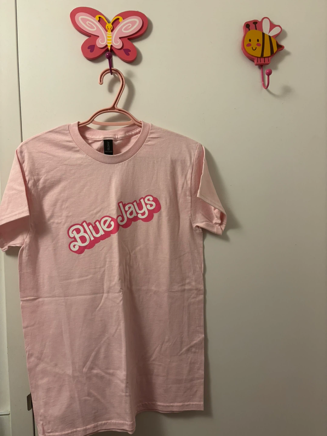 Pink Barbie Themed Blue Jays T-Shirt