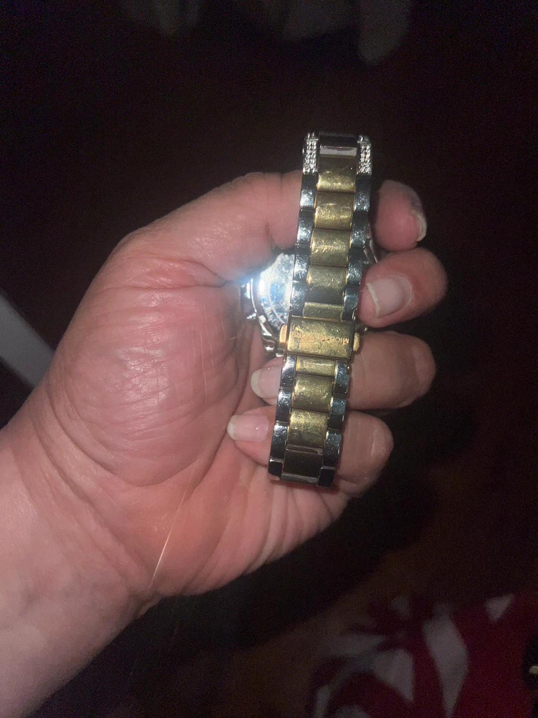 Women's Two-Tone Crystal Accent Watch - photo 3