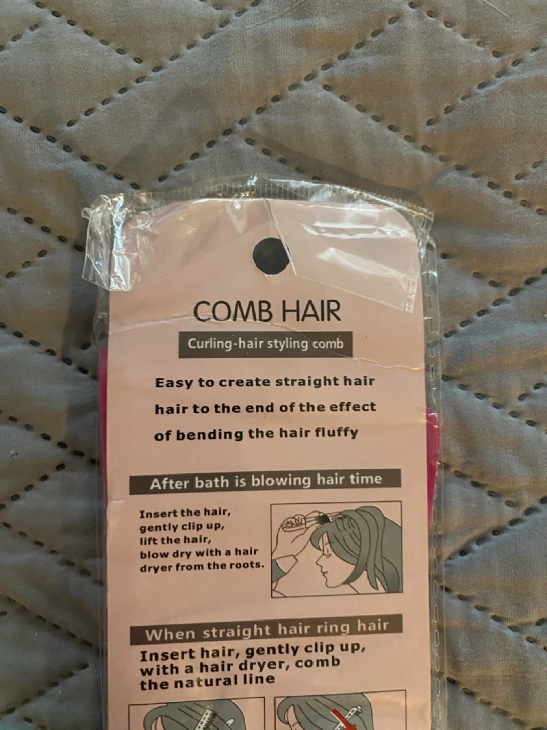 Curling hair comb - photo 3